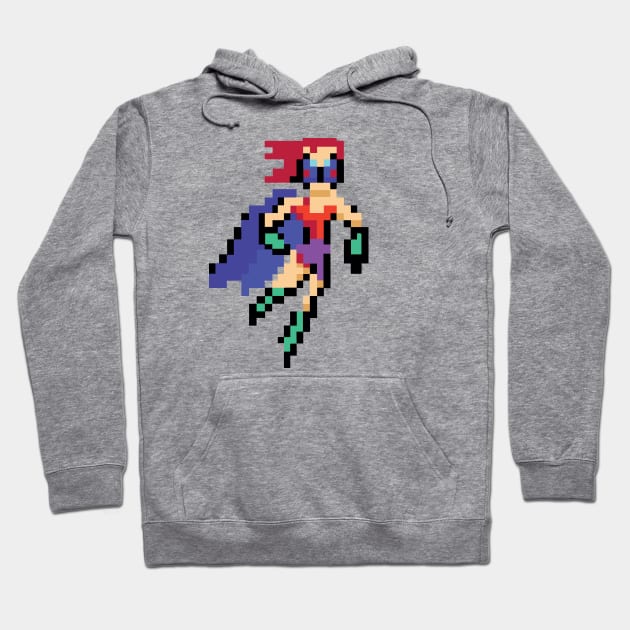 Superheroine Julia Hoodie by wamtees